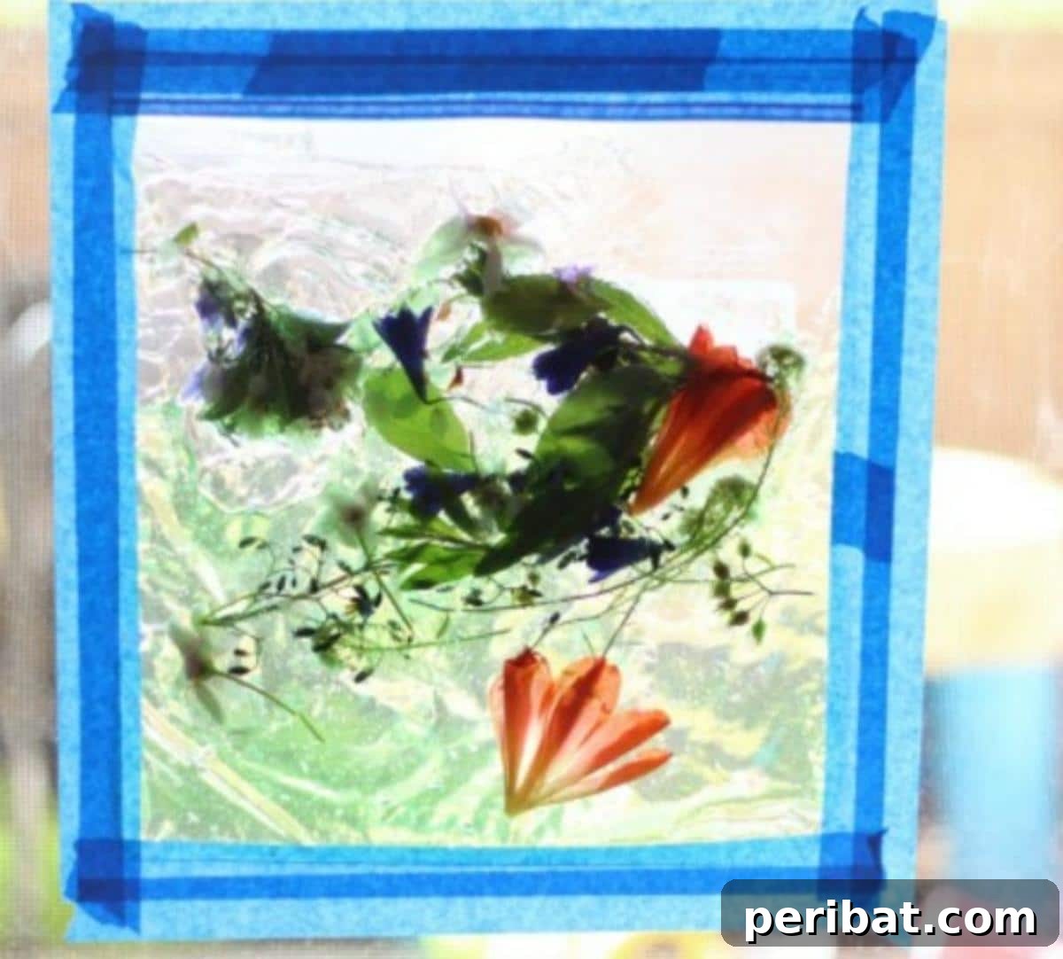Crafting Nature's Radiance Suncatcher Projects 13 Touch and Feel Spring Suncatcher