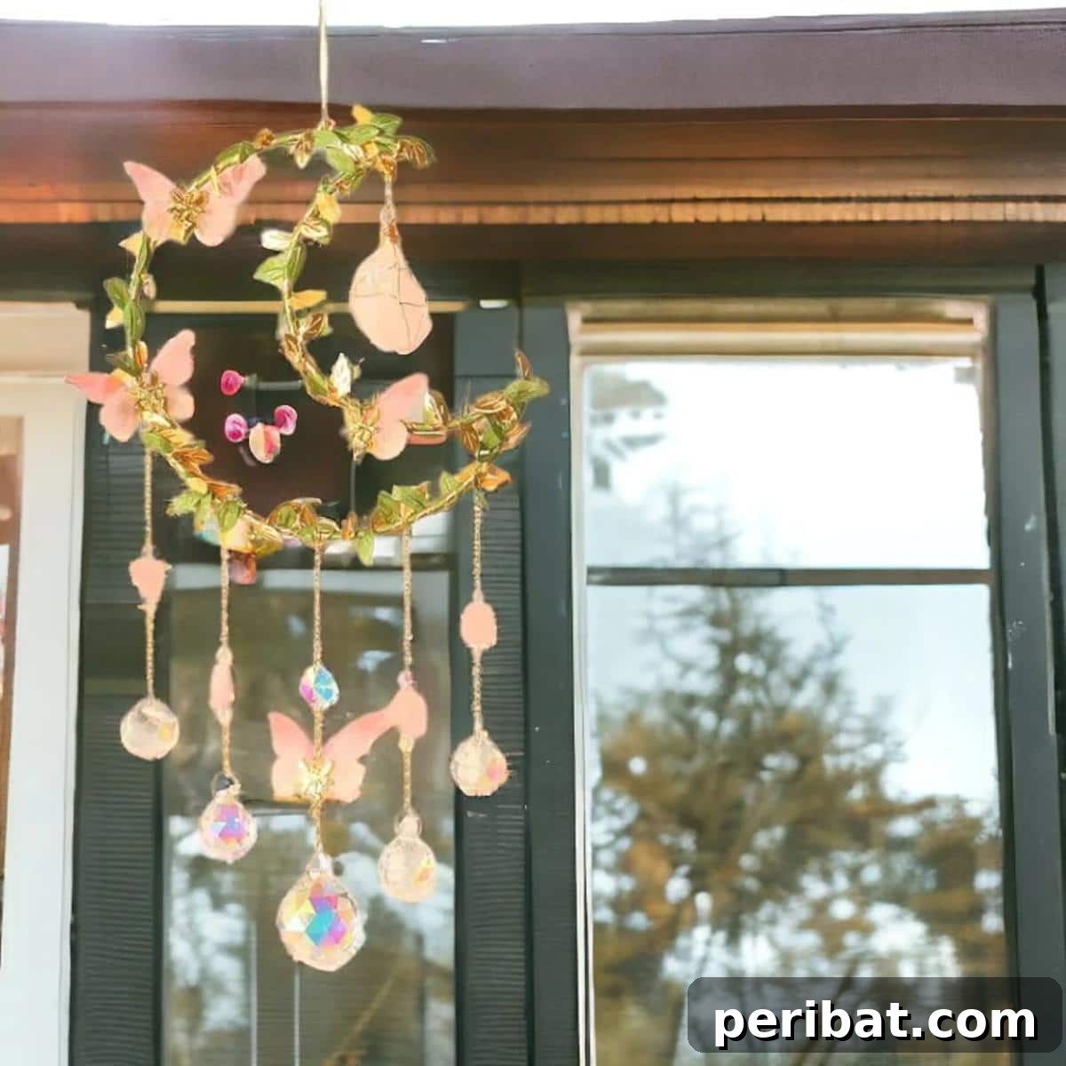 Crafting Nature's Radiance Suncatcher Projects 35 Natural Moon Suncatcher