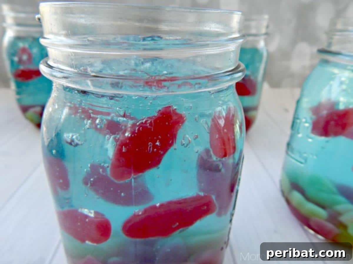 27 Charming Mason Jar Aquarium Projects 16 Mini Jello Aquariums Inspired by Disney Pixar’s Finding Dory