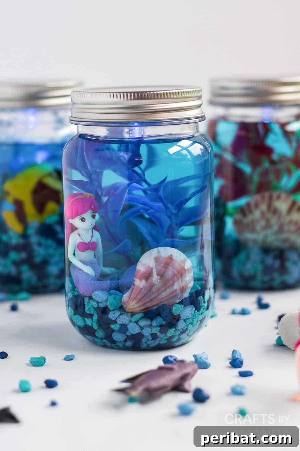 27 Charming Mason Jar Aquarium Projects 3 Mason Jar Aquariums