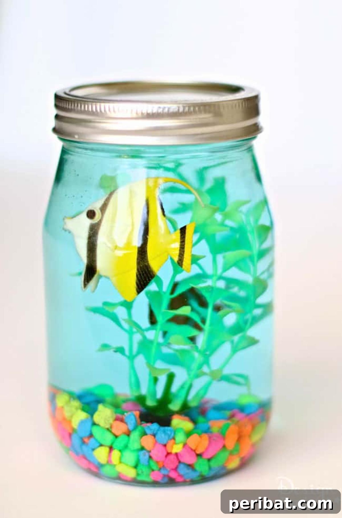 27 Charming Mason Jar Aquarium Projects 23 Mason Jar Aquarium