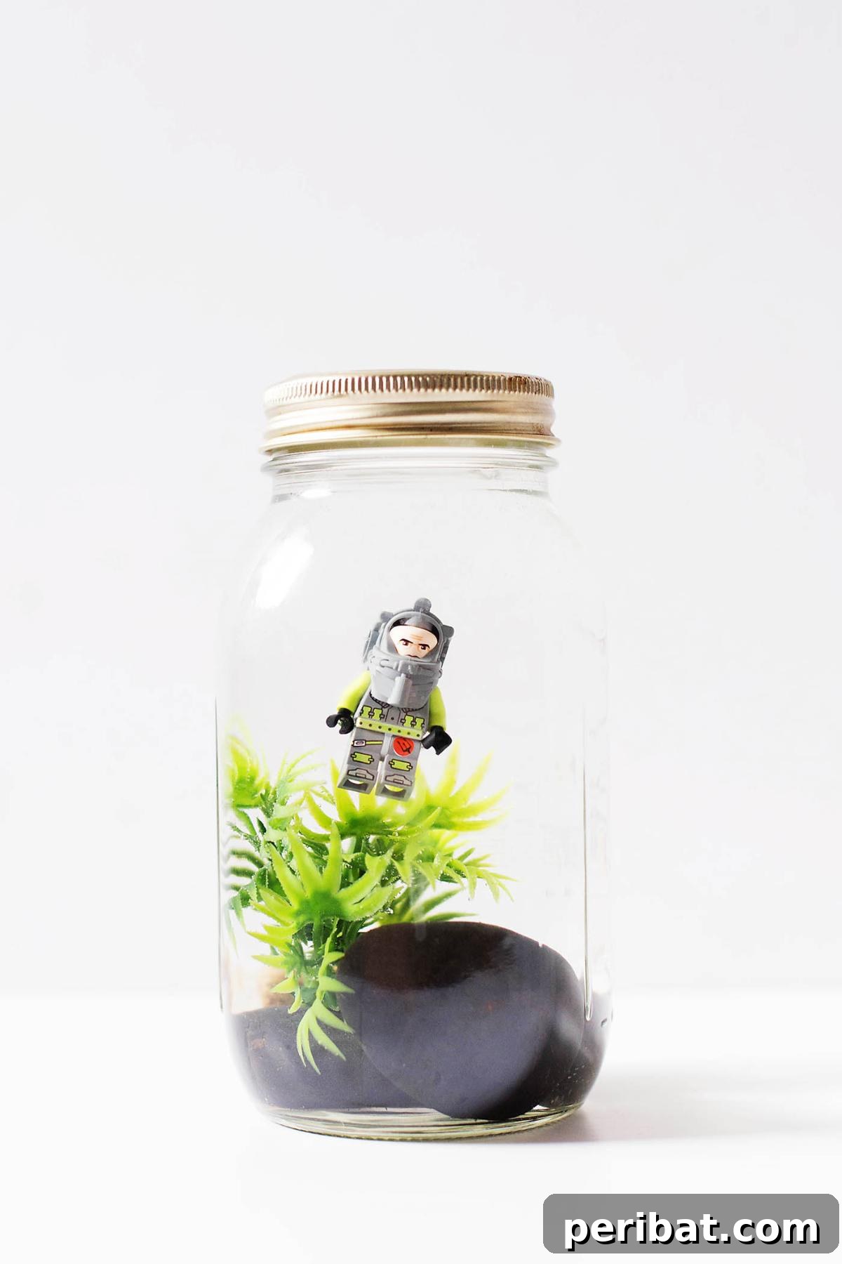27 Charming Mason Jar Aquarium Projects 10 DIY Lego Mason Jar Aquarium