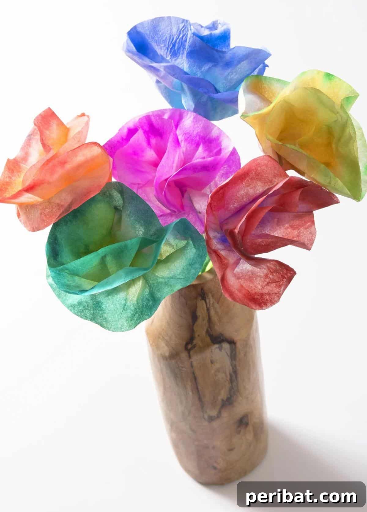 Kids' Fun DIY Coffee Filter Flowers