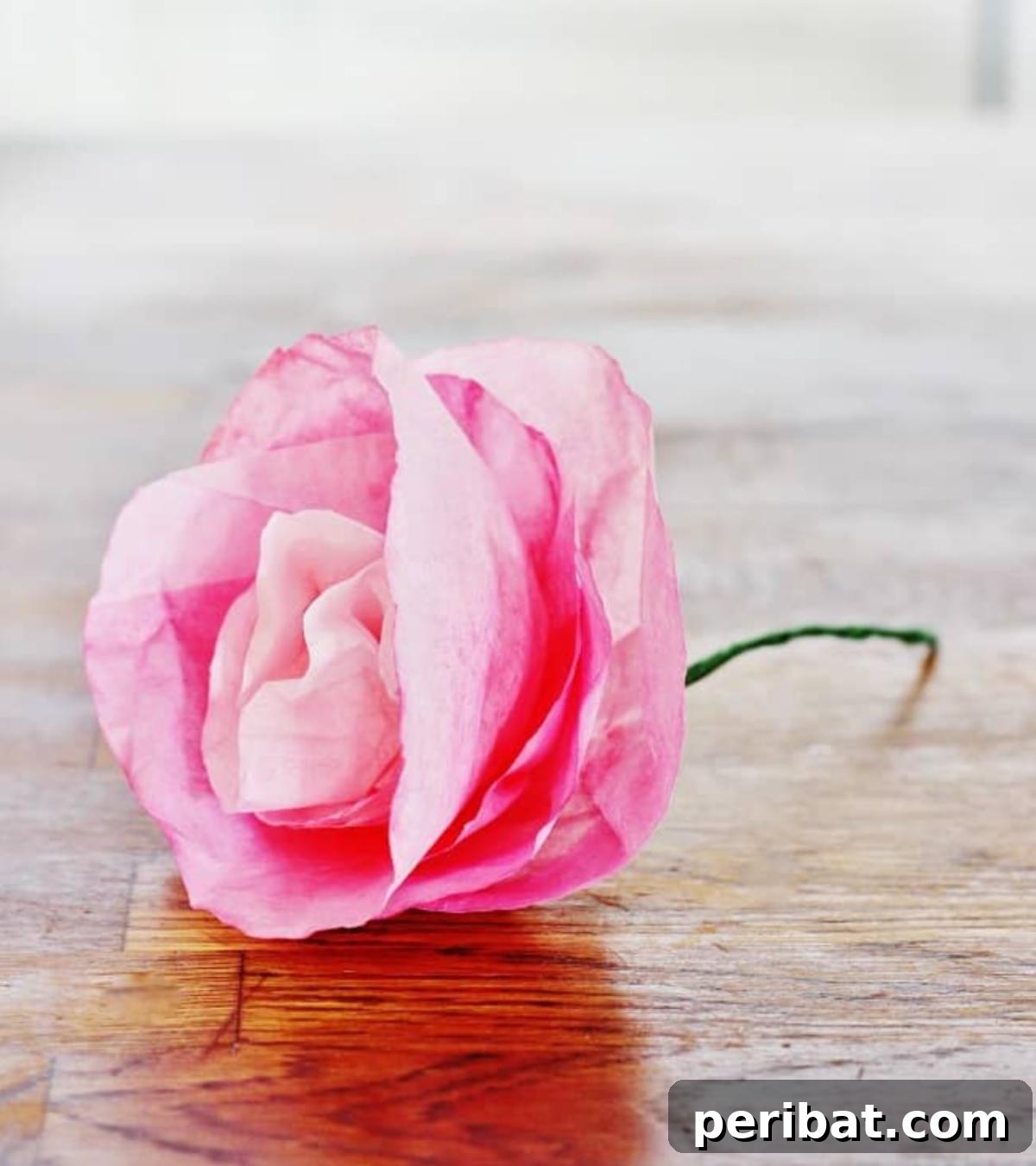 Effortless Spring Coffee Filter Flower Decor
