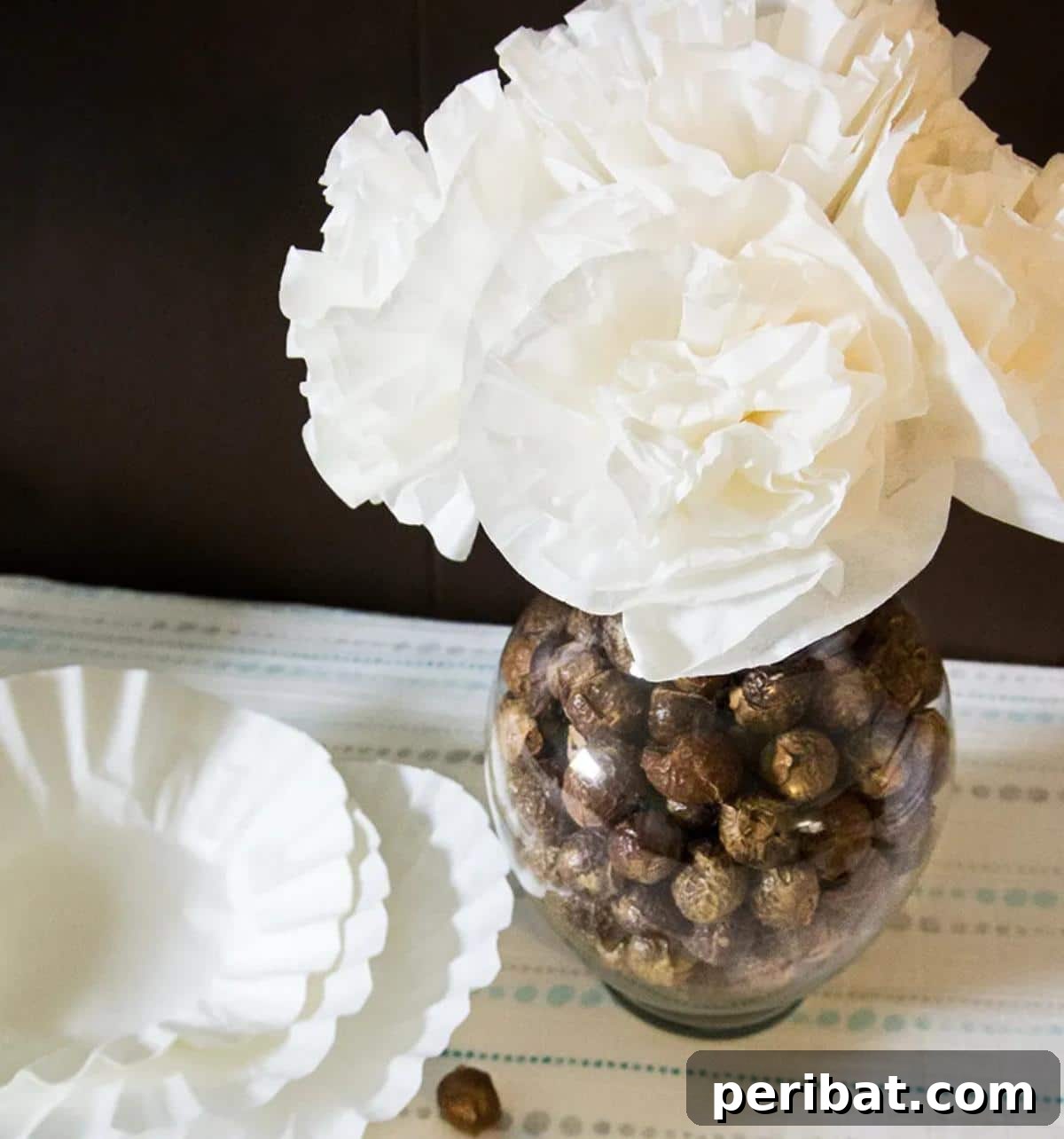 Beautiful and Functional Coffee Filter Flowers