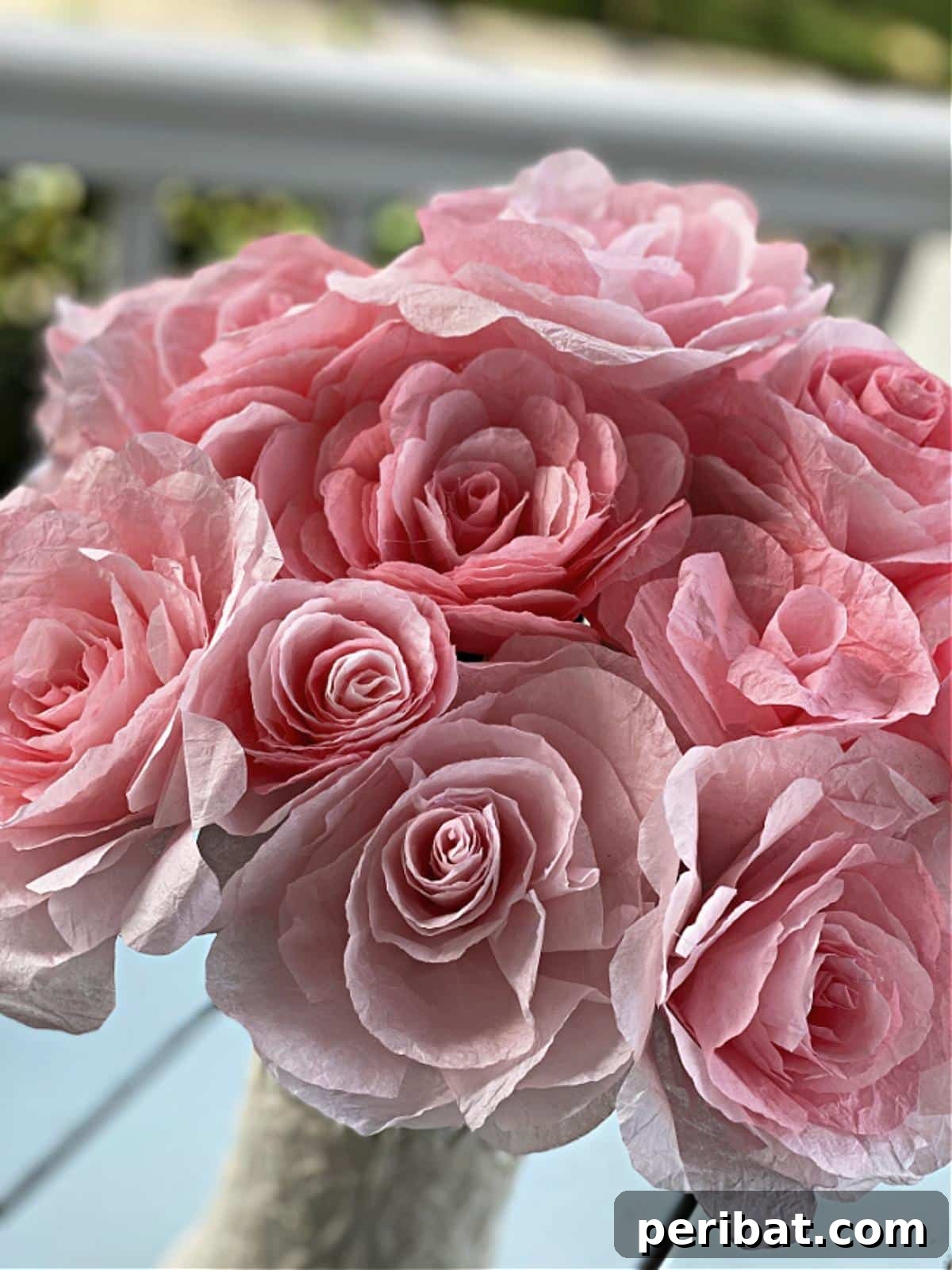 Beginner-Friendly DIY Coffee Filter Roses