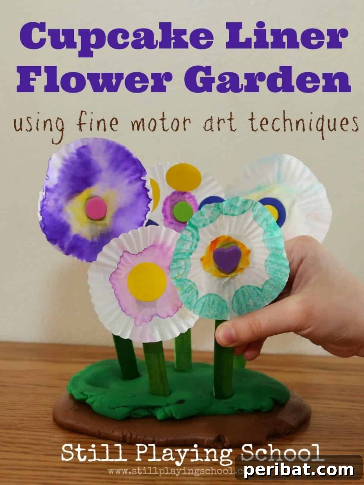 Petal Power: Crafting Flowers from Cupcake Liners 11 Cupcake Liner Flower Craft With Your Kids