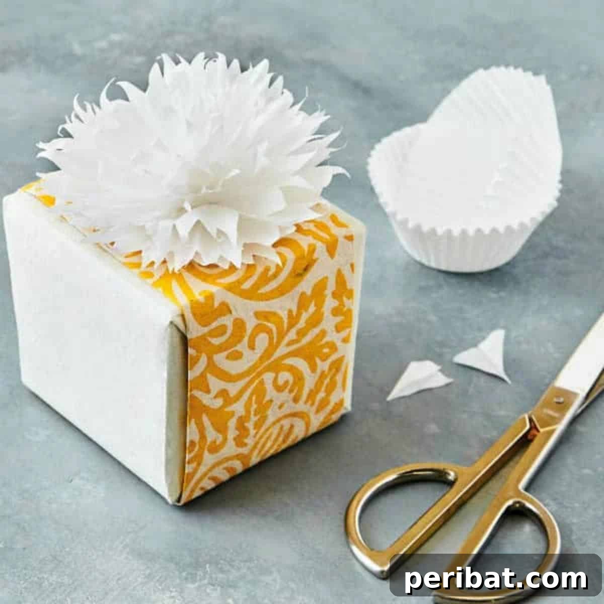 Petal Power: Crafting Flowers from Cupcake Liners 19 Cupcake Liner Flower From the Soul of Gift Wrapping