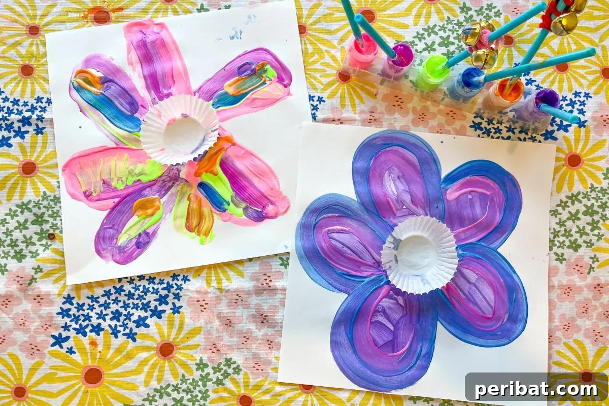 Petal Power: Crafting Flowers from Cupcake Liners 22 Cupcake Liner Flower Art