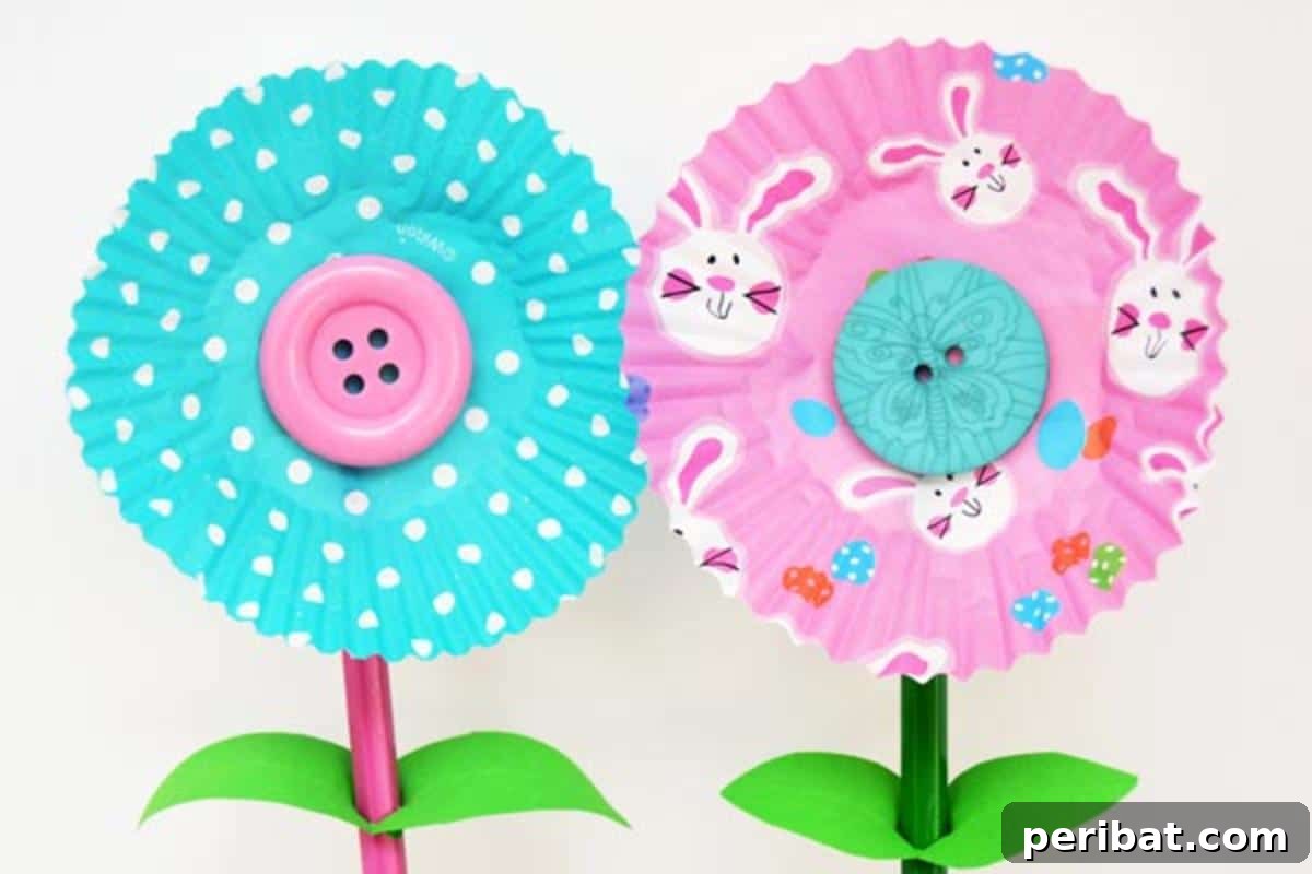 Petal Power: Crafting Flowers from Cupcake Liners 4 Cupcake Liner Flowers For All Ages