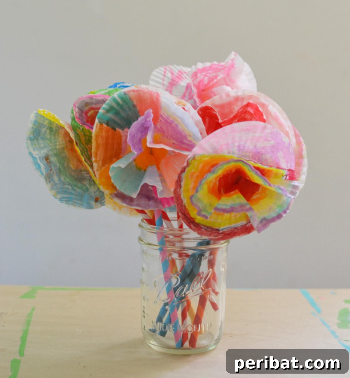 Petal Power: Crafting Flowers from Cupcake Liners 6 Cupcake Liner Flowers Easy Art Station