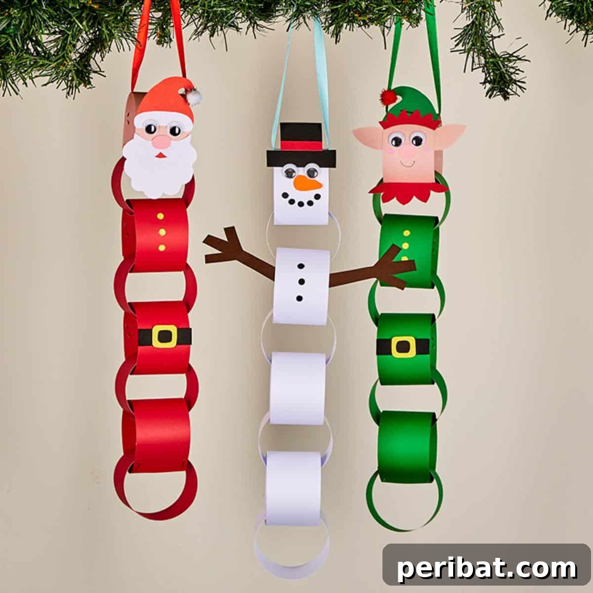32 Fun Paper Chain Creations 17 Christmas Paper Chains