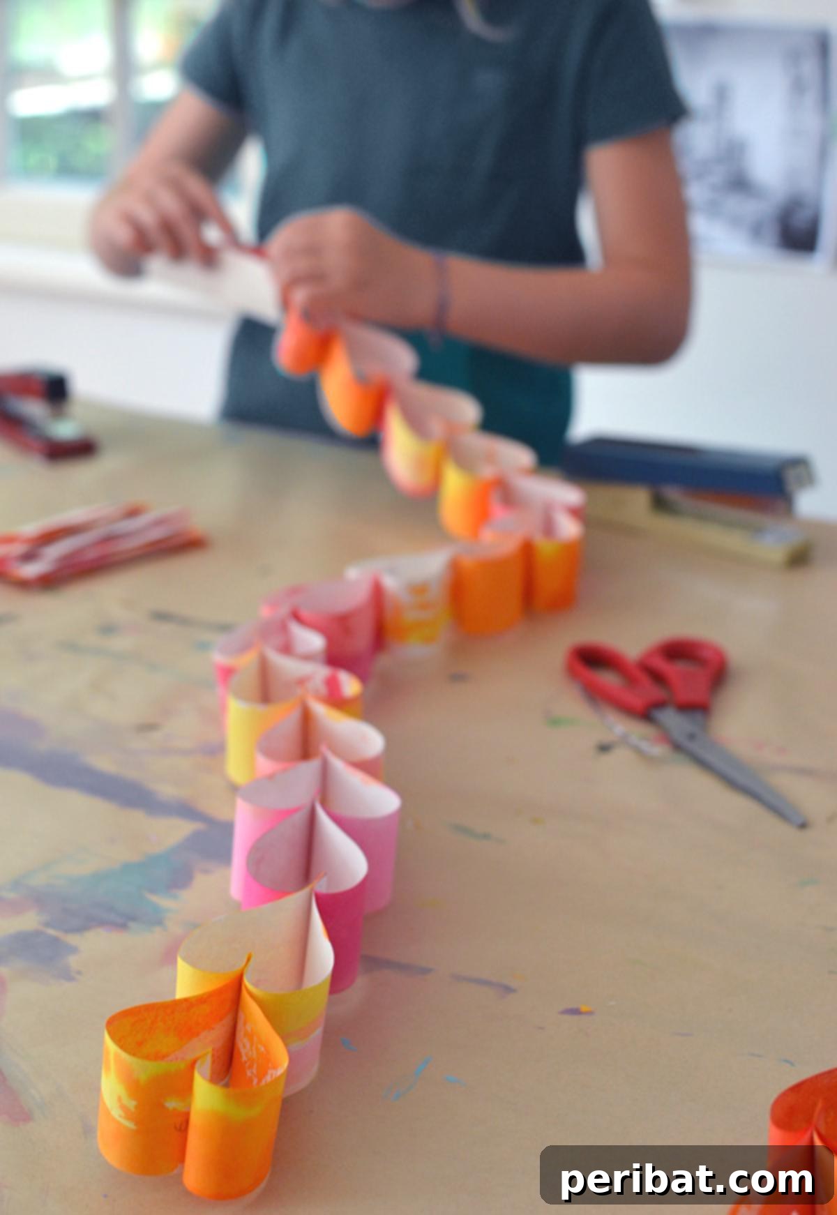32 Fun Paper Chain Creations 22 Hearts Paper Chain