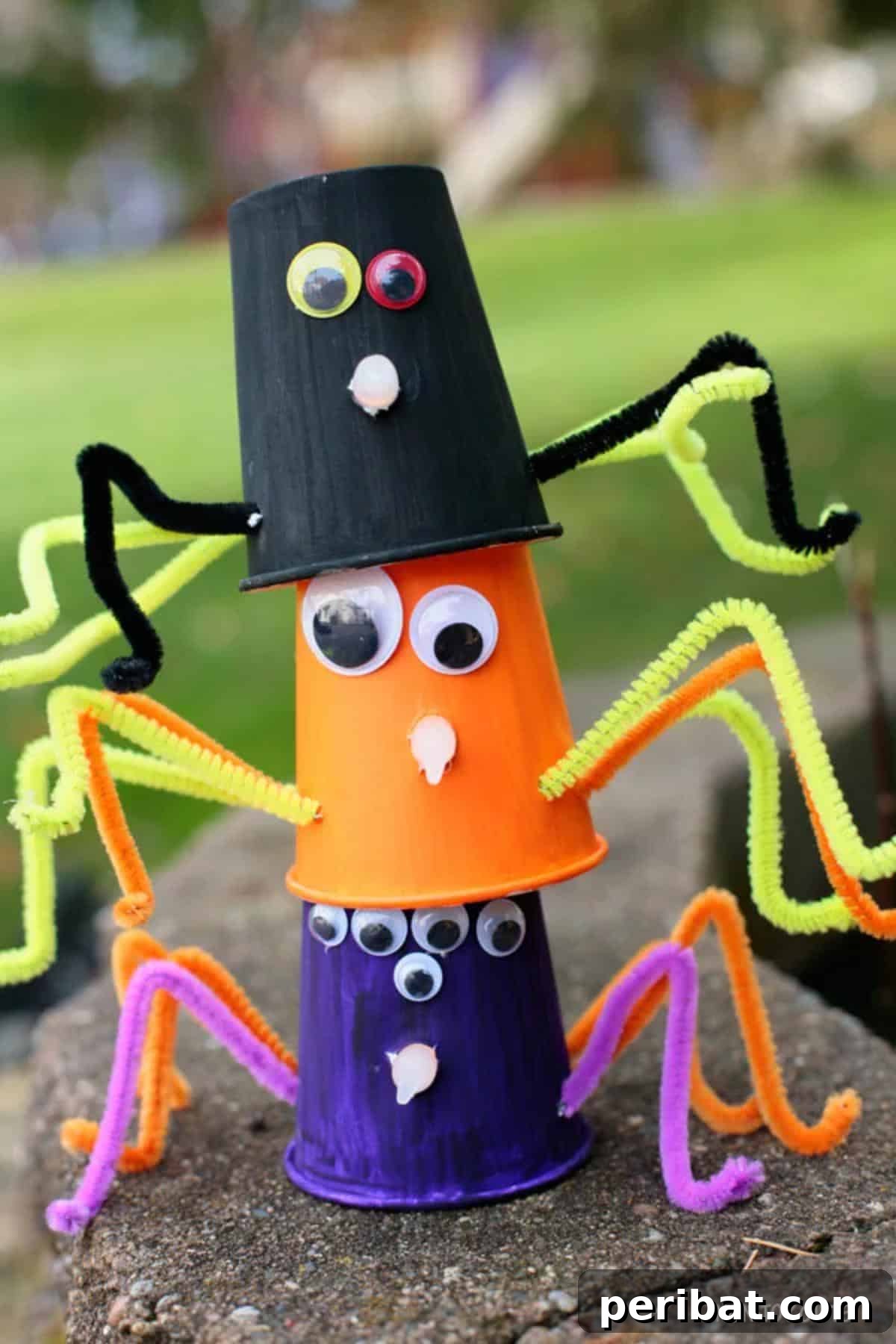 Paper Cup Spiders