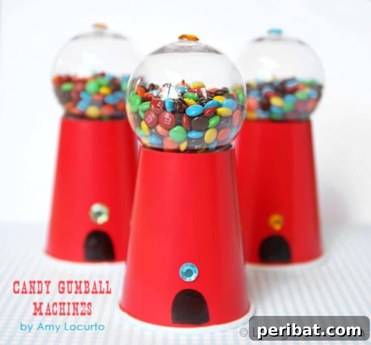 Candy Gumball Machine Craft