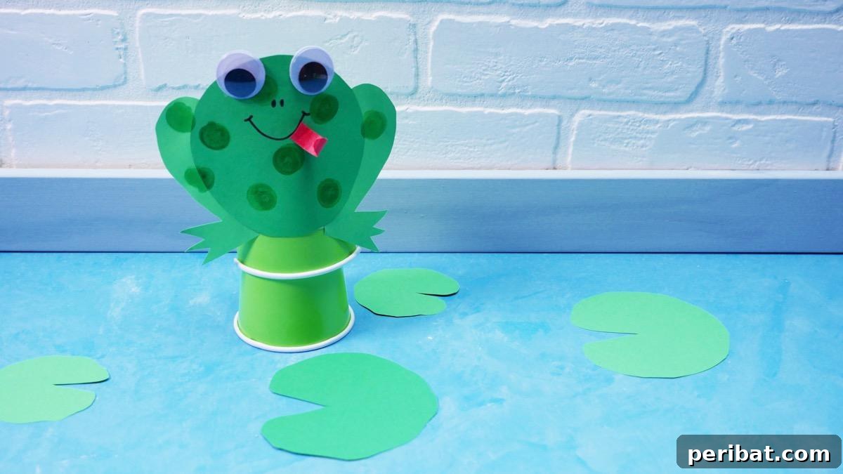 Jumping Frog Craft