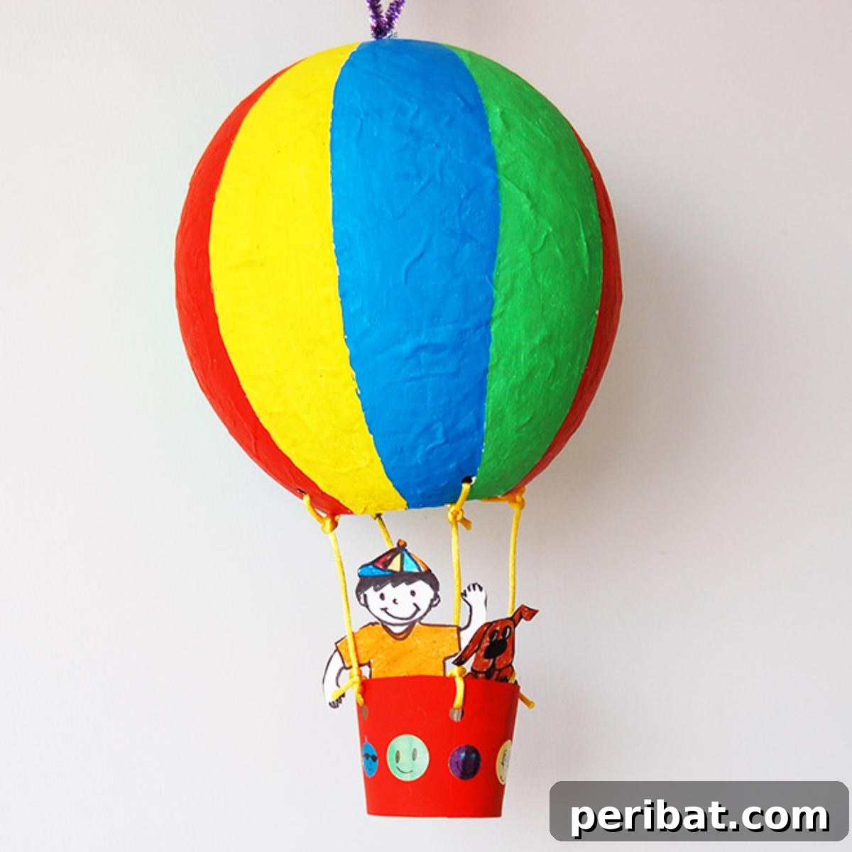 Paper Cup Hot Air Balloon