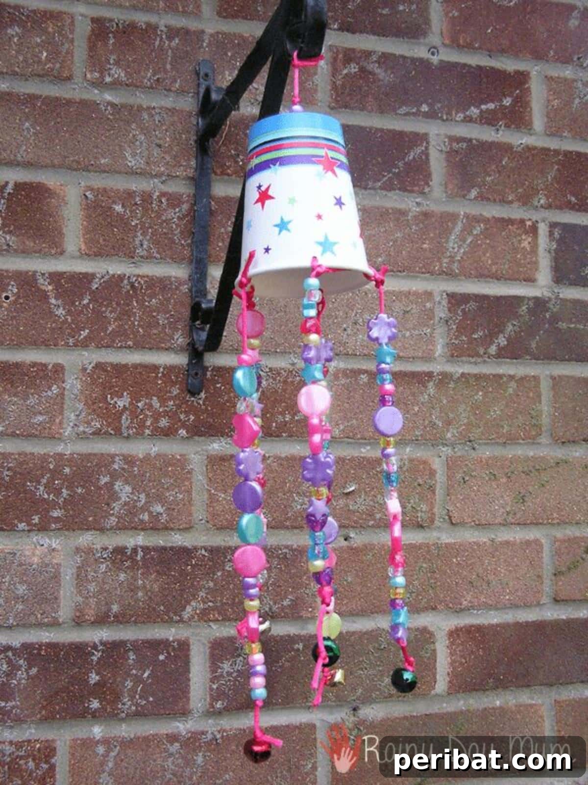 Simple Paper Cup Wind Chime Craft For Kids