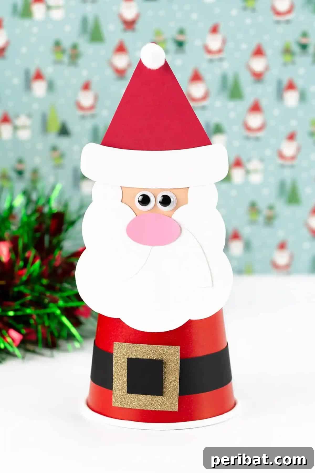 Paper Cup Santa Craft