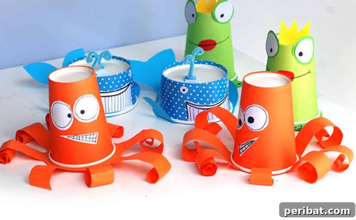 3 Designs Goodies Box From Paper Cups