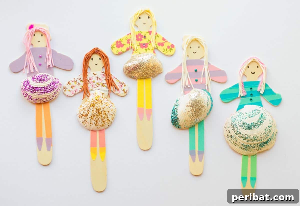 DIY Fun Shell People