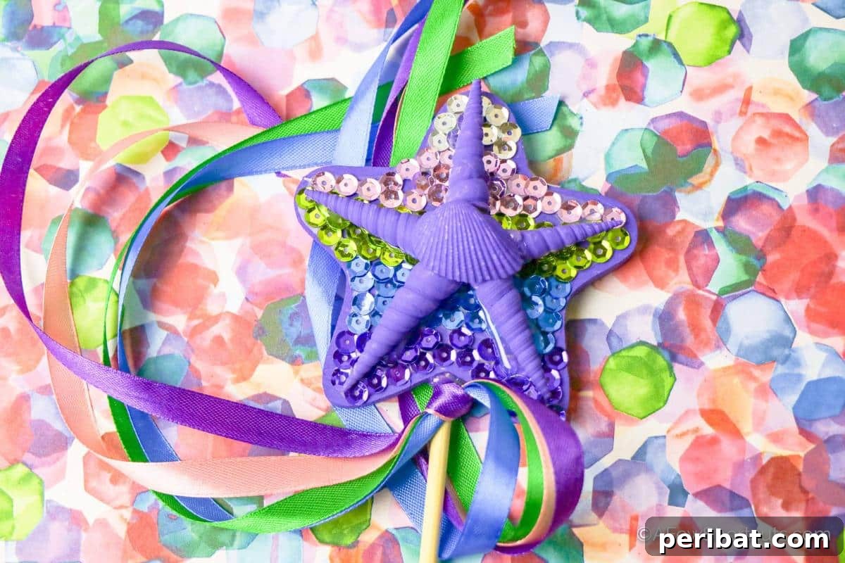 DIY Mermaid Wand