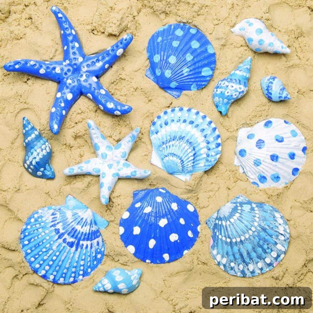 Painted Seashells