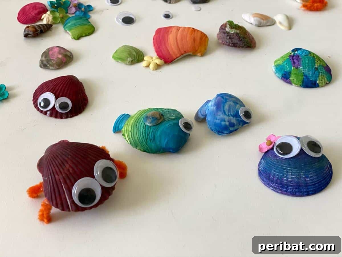Seashell Friends Craft