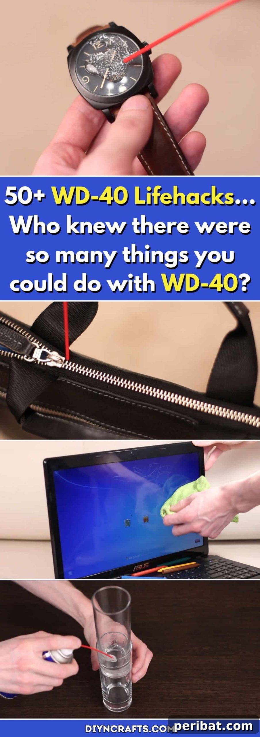 50+ WD-40 Hacks: Amazing Uses You Never Knew Existed 2 Unlock the Surprising Versatility of WD-40: 50+ Life-Changing Hacks and Uses