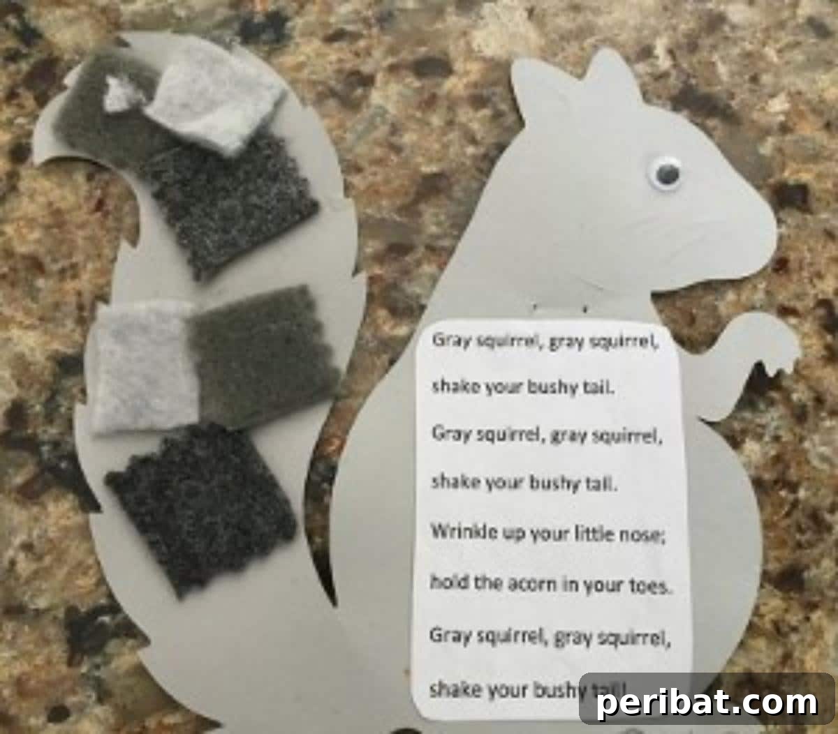 Grey Squirrel Craft