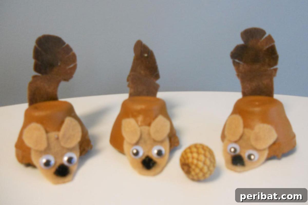 Nutty Squirrel Craft and Game