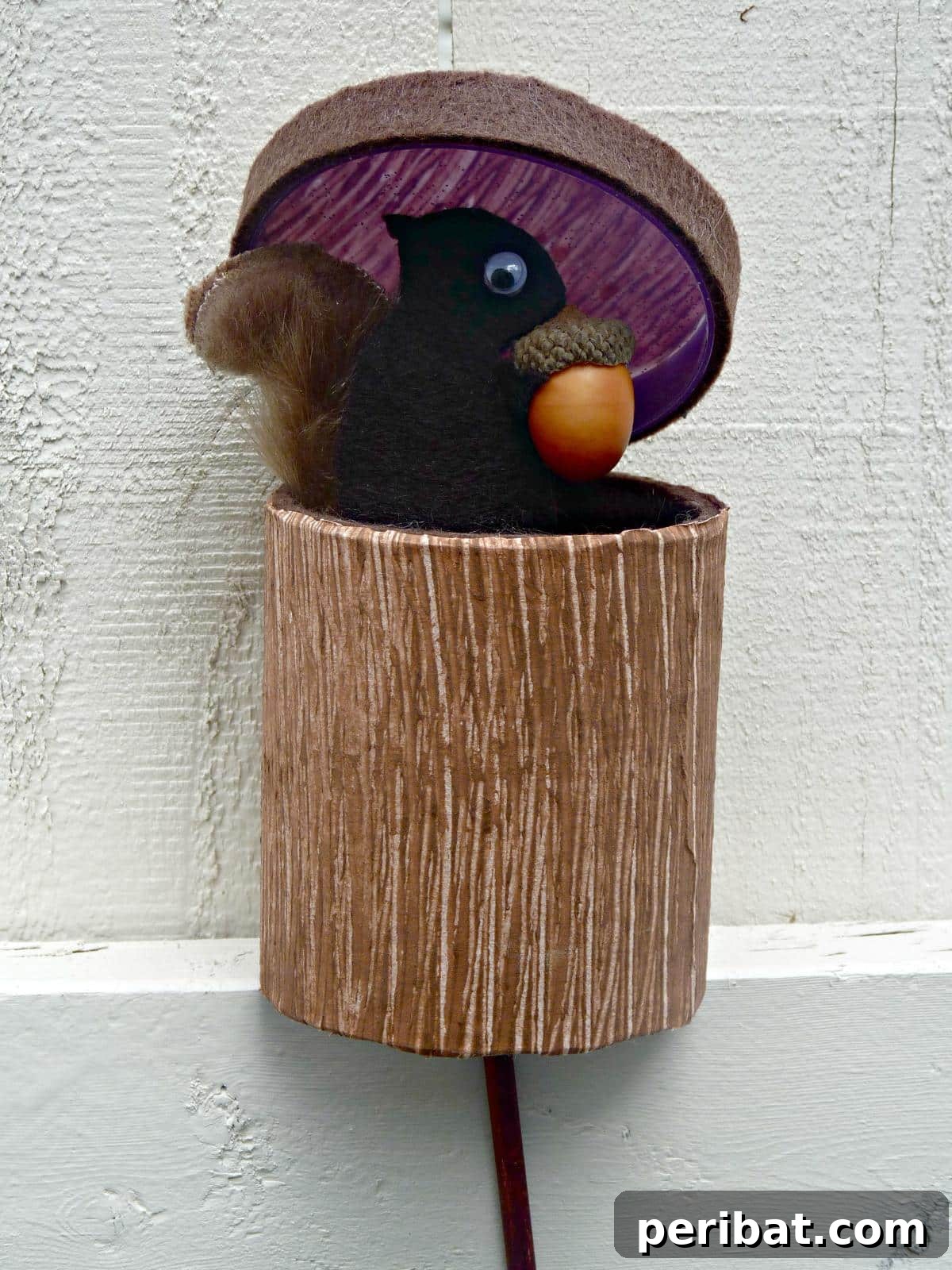 Peek-A-Boo Squirrel Puppet