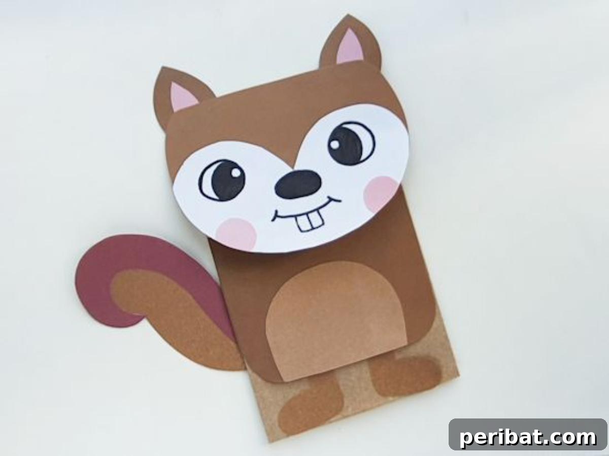 Paper Bag Squirrel