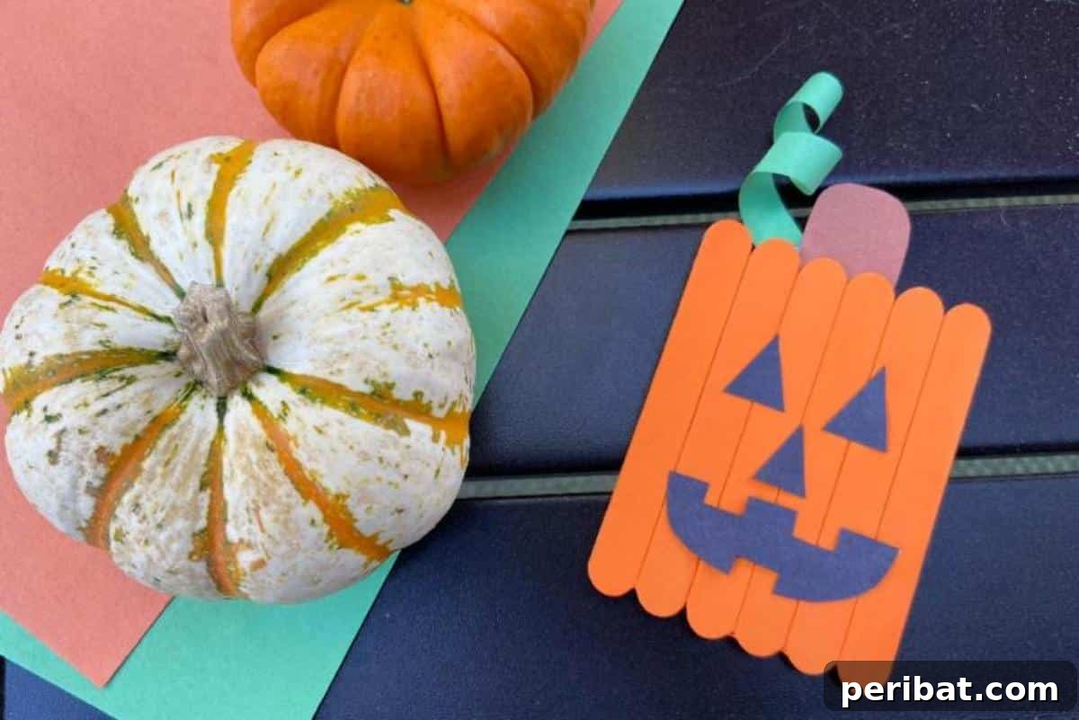 Spooktacular Popsicle Stick Halloween Projects 22 A vibrant collage featuring various Halloween popsicle stick crafts, including a monster, a mummy, and a pumpkin, suitable for holiday decorations.