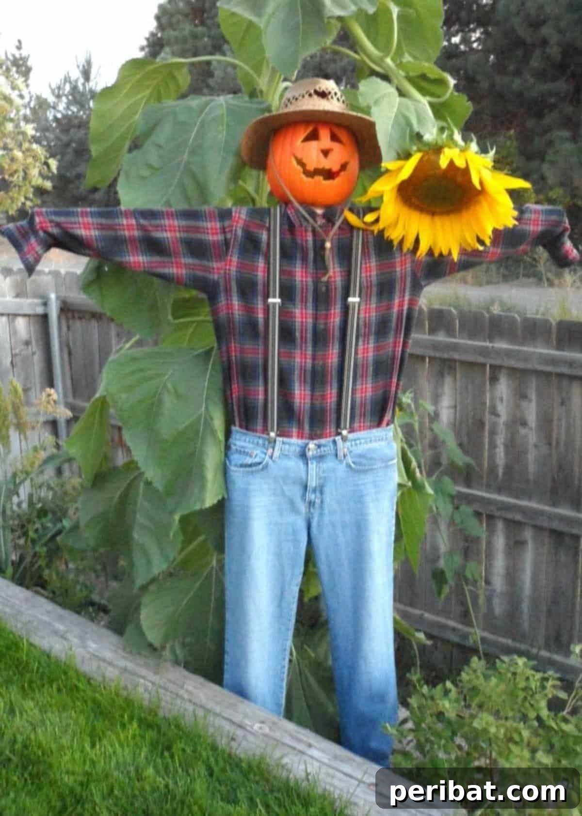 Whimsical Scarecrow Pumpkin Creations 20 DIY Scarecrow for Fall