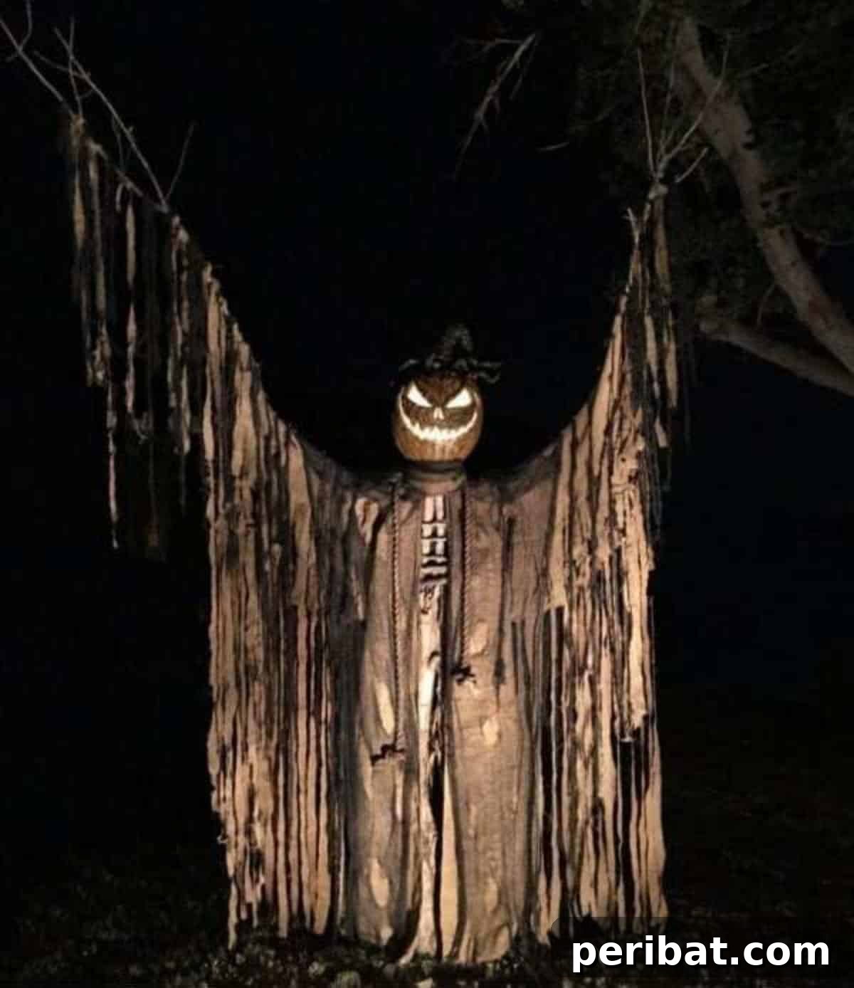 Whimsical Scarecrow Pumpkin Creations 24 DIY Giant Corn Stalker Scarecrow