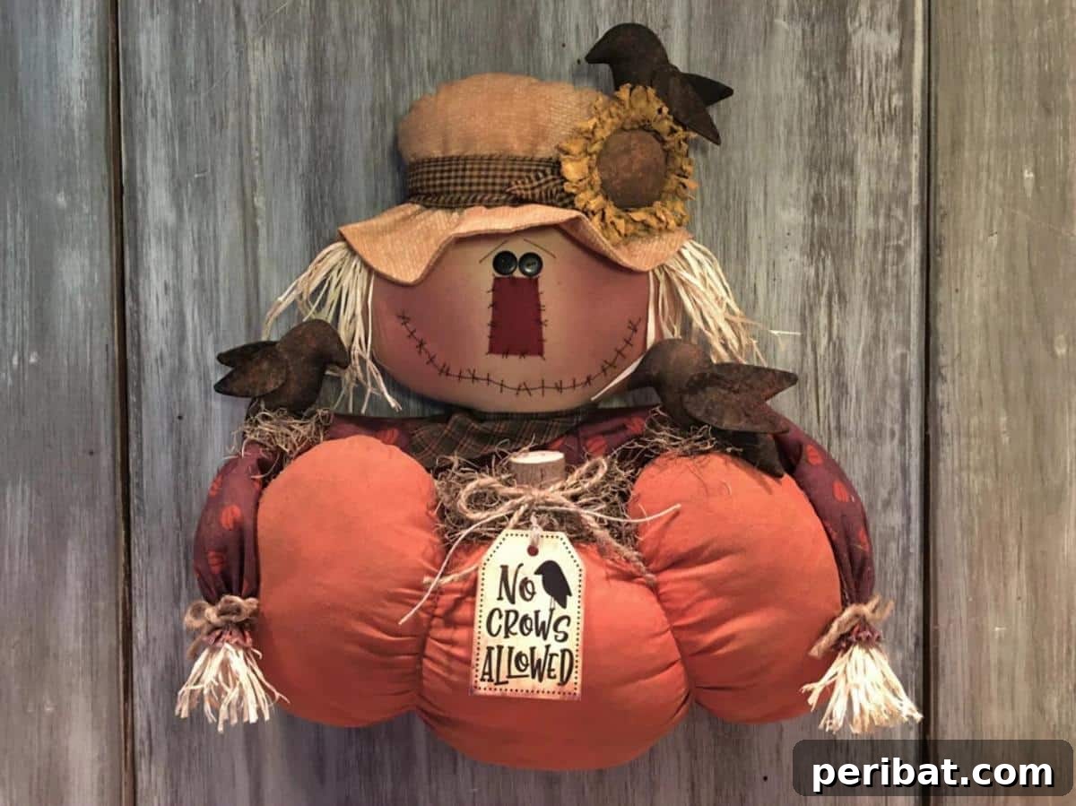 Whimsical Scarecrow Pumpkin Creations 27 Scarecrow With Pumpkins Door Greeter