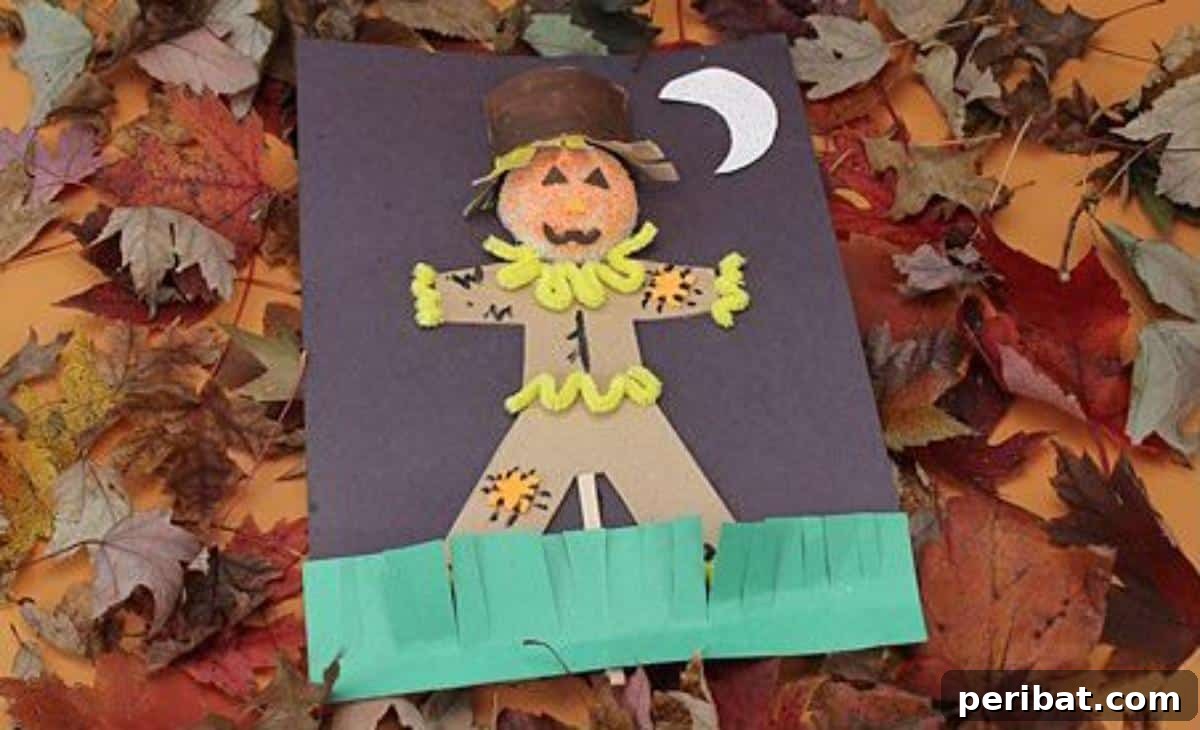Whimsical Scarecrow Pumpkin Creations 6 Recycled Pumpkin Scarecrow Craft
