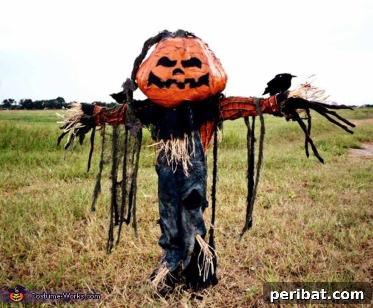 Whimsical Scarecrow Pumpkin Creations 9 Pumpkin Patch Scarecrow Costume
