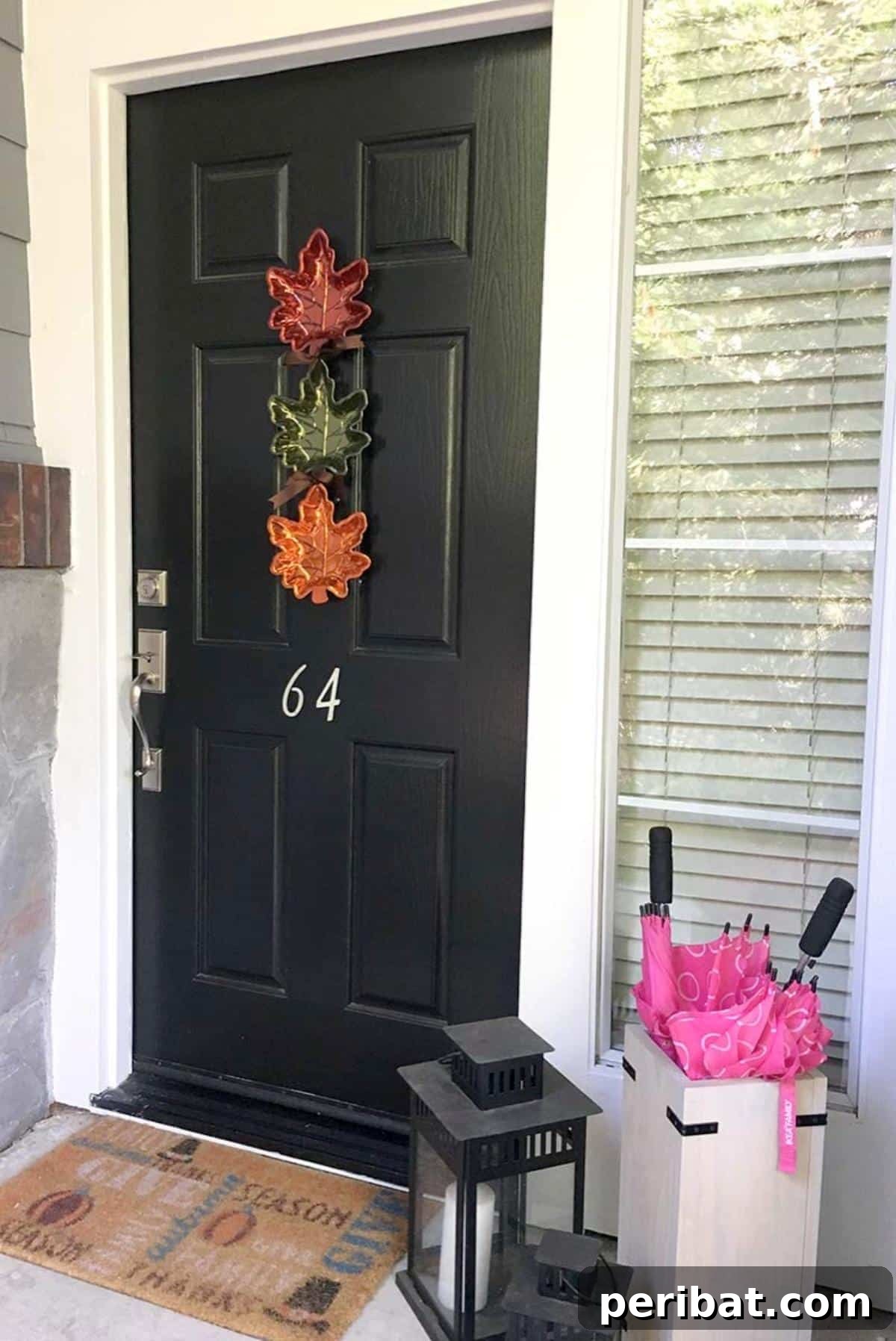 40 Dazzling Fall Front Door Designs 33 Fall Door Decor From Dollar Store Bowls