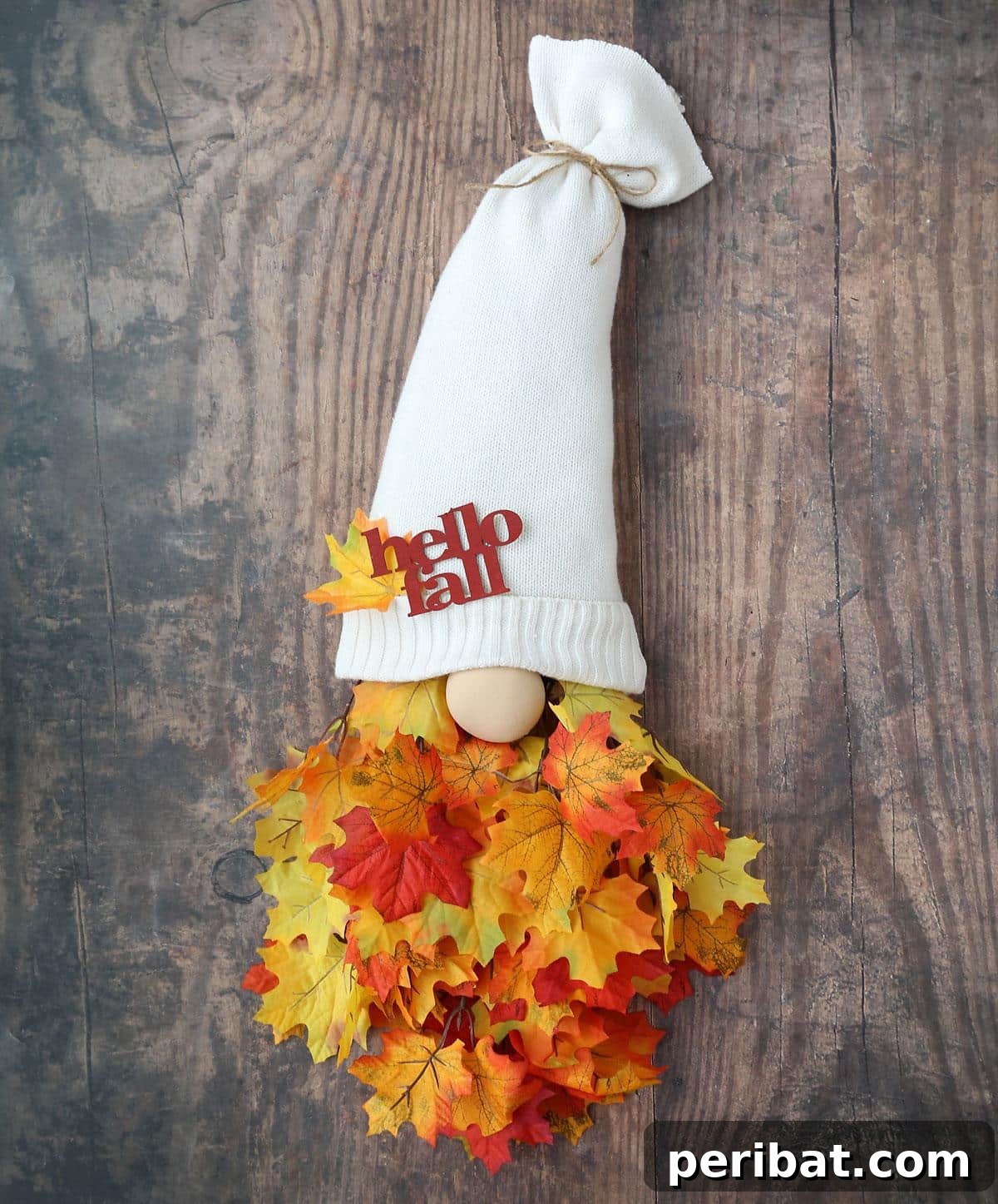 Whimsical Fall Gnome Wreath Inspirations 14 Fall Gnome Wreath, a festive design capturing autumn's spirit.