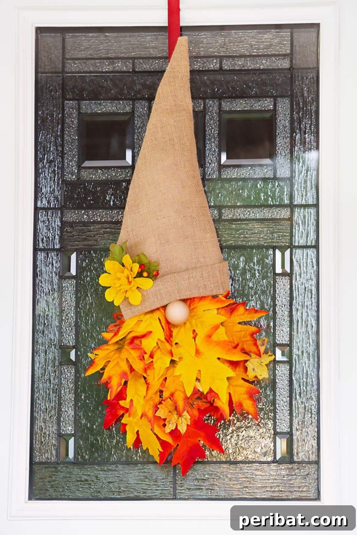 Whimsical Fall Gnome Wreath Inspirations 16 Fall Gnome Wreath, featuring vibrant colors and autumnal textures.