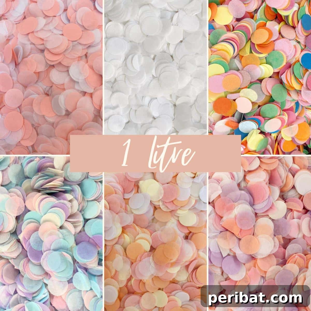 Vibrant Tissue Paper Crafts: 40 DIY Ideas 39 Eco-Friendly Tissue Paper Confetti. A vibrant assortment of eco-friendly tissue paper confetti in various colors, scattered playfully, perfect for celebrations with a conscious touch.