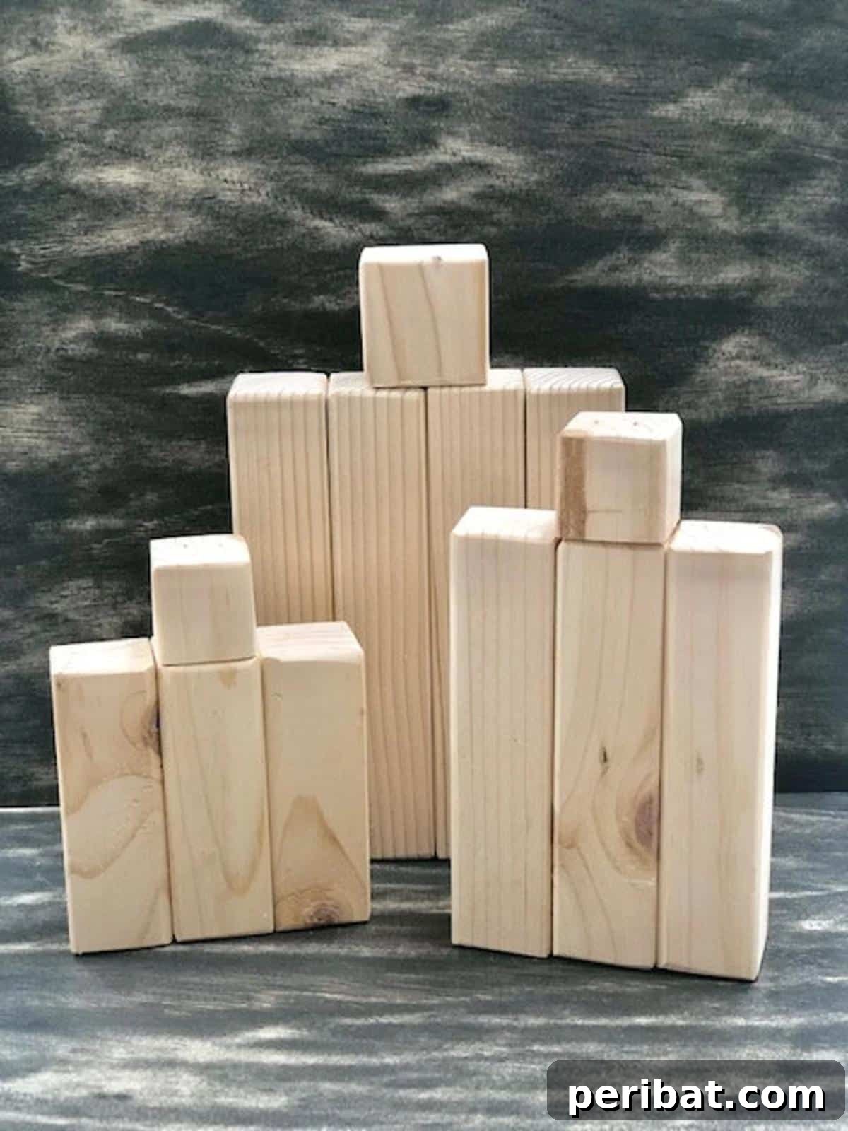 Simple Wooden Pumpkin Crafts for Autumn Decor 32 Smooth raw wood faux pumpkins for DIY holiday decor projects.