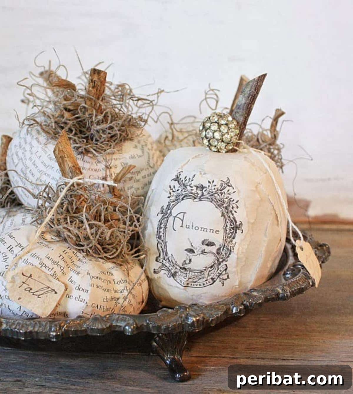 33 Creative Paper Mache Pumpkin Ideas 19 A colorful display of DIY Paper Mache Pumpkins for Kids, perfect for an entertaining and educational craft project.