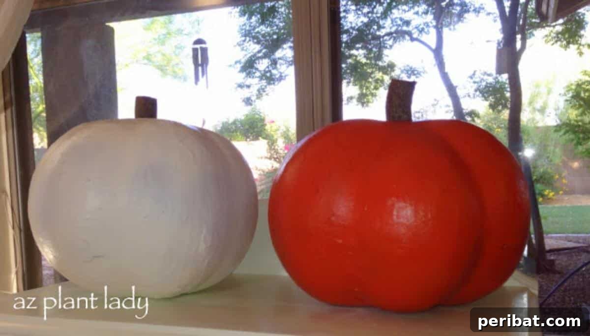 33 Creative Paper Mache Pumpkin Ideas 29 A simple guide on How To Make Your Own Paper Mache Pumpkin, crafting charming seasonal decor.