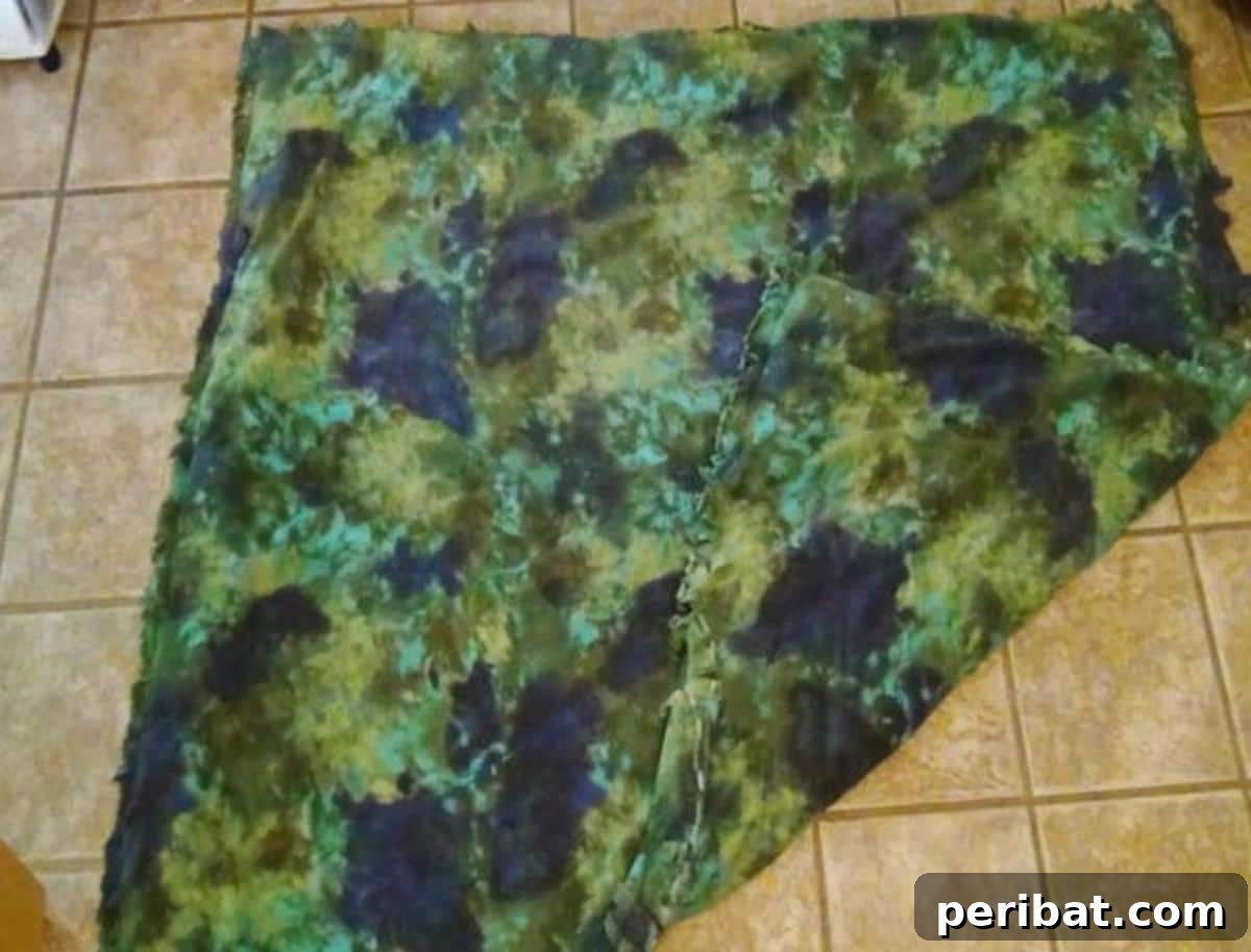 28 Soothing DIY Weighted Blanket Projects 12 A clean and straightforward Simple DIY Weighted Blanket, emphasizing ease of construction and functional design.