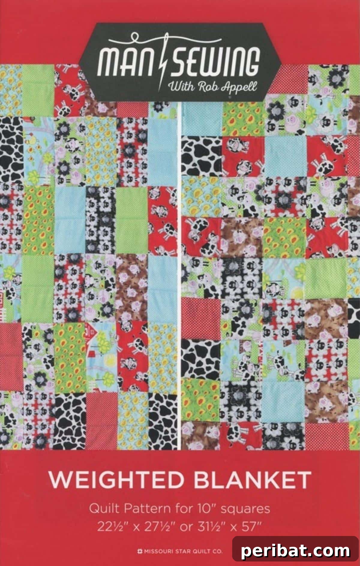 28 Soothing DIY Weighted Blanket Projects 15 A stylish and practical Sewing Weighted Blanket Pattern for Men, featuring durable fabric choices and a masculine design.