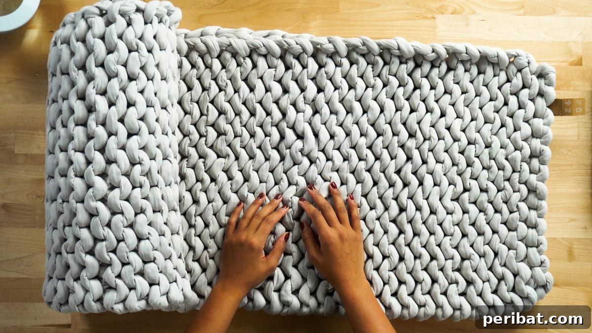 28 Soothing DIY Weighted Blanket Projects 16 A general DIY Weighted Blanket, demonstrating the basic construction and inviting comfort.