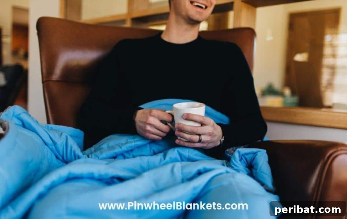 28 Soothing DIY Weighted Blanket Projects 27 A comprehensive Pattern for a Full-Size Weighted Blanket, detailing all the steps for creating a large, comforting blanket.